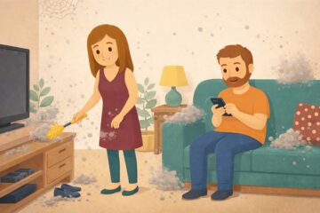 Пыль появляется из ниоткуда, а это где?