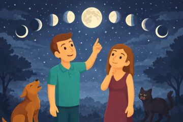 Луна и поведениелюдей: магия или эффект прожектора?